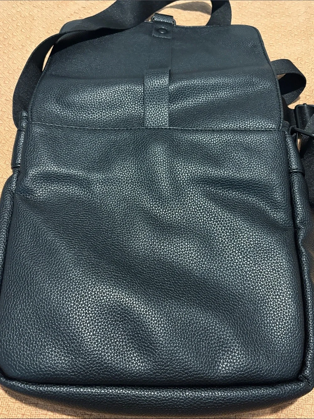 Men’s Bugatti black crossbody bag